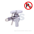 3/4" NPT Full Flow Blue Handle Wheel Brass Boiler Drain Valve